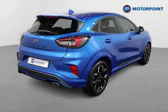 Ford Puma St-Line X Manual Petrol-Electric Hybrid SUV - Stock Number (1481322) - Drivers side rear corner