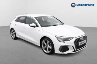 Audi A3 S Line Manual Petrol Hatchback - Stock Number (1479171) - Drivers side front corner