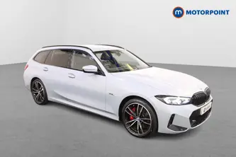 BMW 3 Series M Sport Automatic Petrol Plug-In Hybrid Estate - Stock Number (1480028) - Drivers side front corner