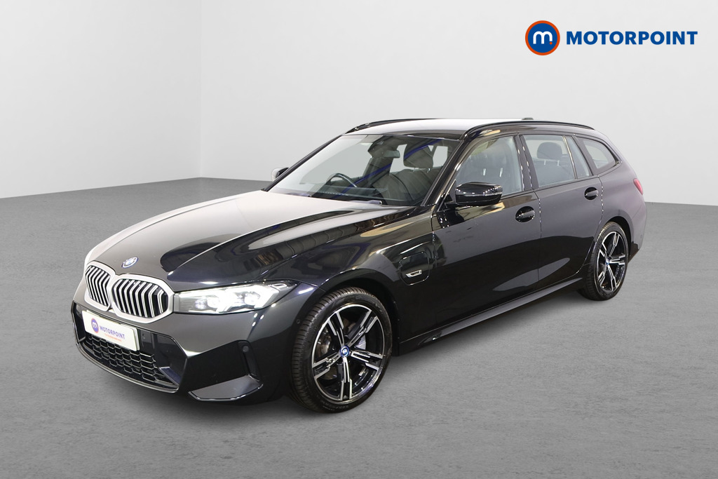 BMW 3 Series M Sport Automatic Petrol Plug-In Hybrid Estate - Stock Number (1475660) - Passenger side front corner