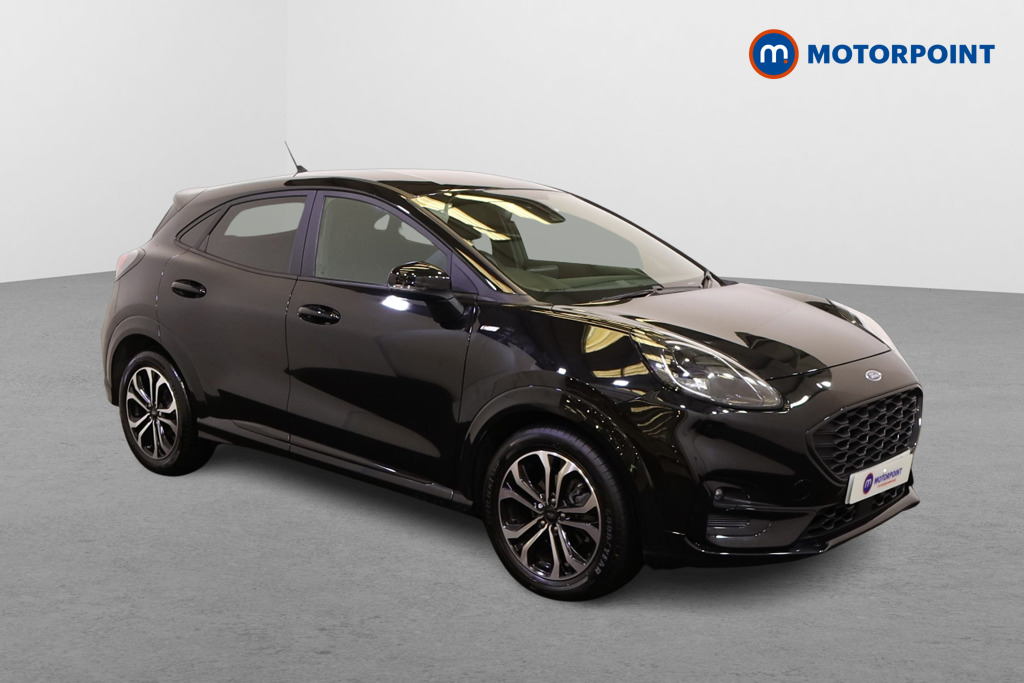 Ford Puma St-Line Manual Petrol-Electric Hybrid SUV - Stock Number (1475911) - Drivers side front corner