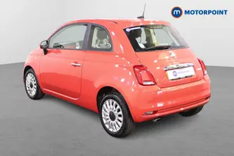 Fiat 500 Lounge Manual Petrol-Electric Hybrid Hatchback - Stock Number (1477426) - Passenger side rear corner