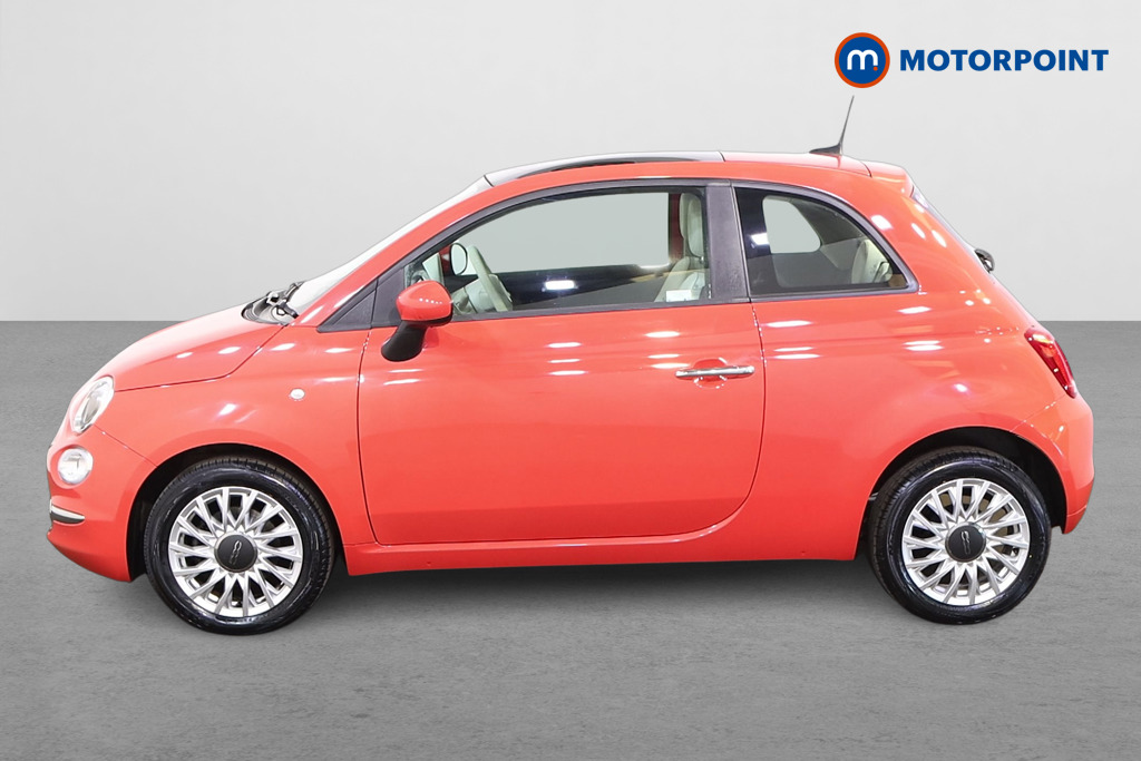 Fiat 500 Lounge Manual Petrol-Electric Hybrid Hatchback - Stock Number (1477426) - Passenger side