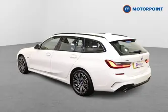 BMW 3 Series M Sport Automatic Petrol Plug-In Hybrid Estate - Stock Number (1479431) - Passenger side rear corner