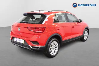 Volkswagen T-Roc SE Manual Petrol SUV - Stock Number (1479718) - Drivers side rear corner