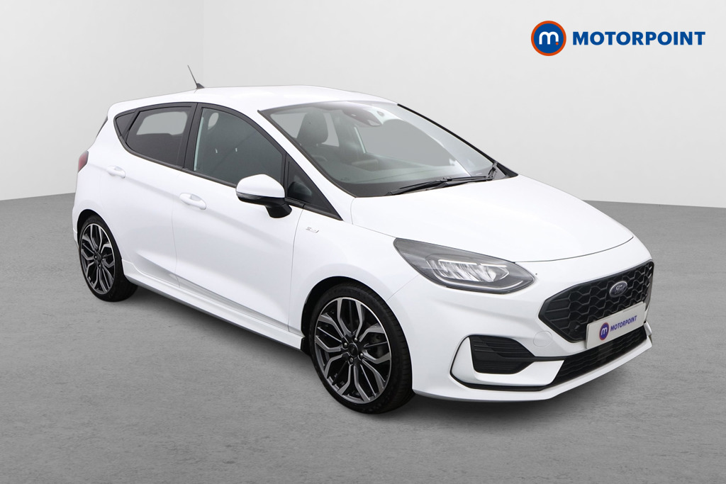 Ford Fiesta St-Line X Edition Manual Petrol-Electric Hybrid Hatchback - Stock Number (1480921) - Drivers side front corner