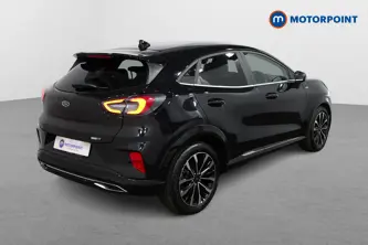 Ford Puma St-Line Vignale Manual Petrol-Electric Hybrid SUV - Stock Number (1481119) - Drivers side rear corner