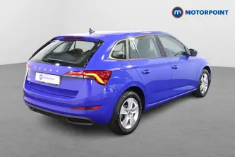 Skoda Scala SE Automatic Petrol Hatchback - Stock Number (1481372) - Drivers side rear corner