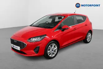 Ford Fiesta Titanium Manual Petrol-Electric Hybrid Hatchback - Stock Number (1481869) - Passenger side front corner