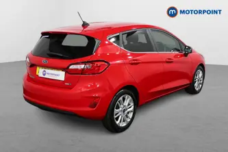 Ford Fiesta Titanium Manual Petrol-Electric Hybrid Hatchback - Stock Number (1481869) - Drivers side rear corner