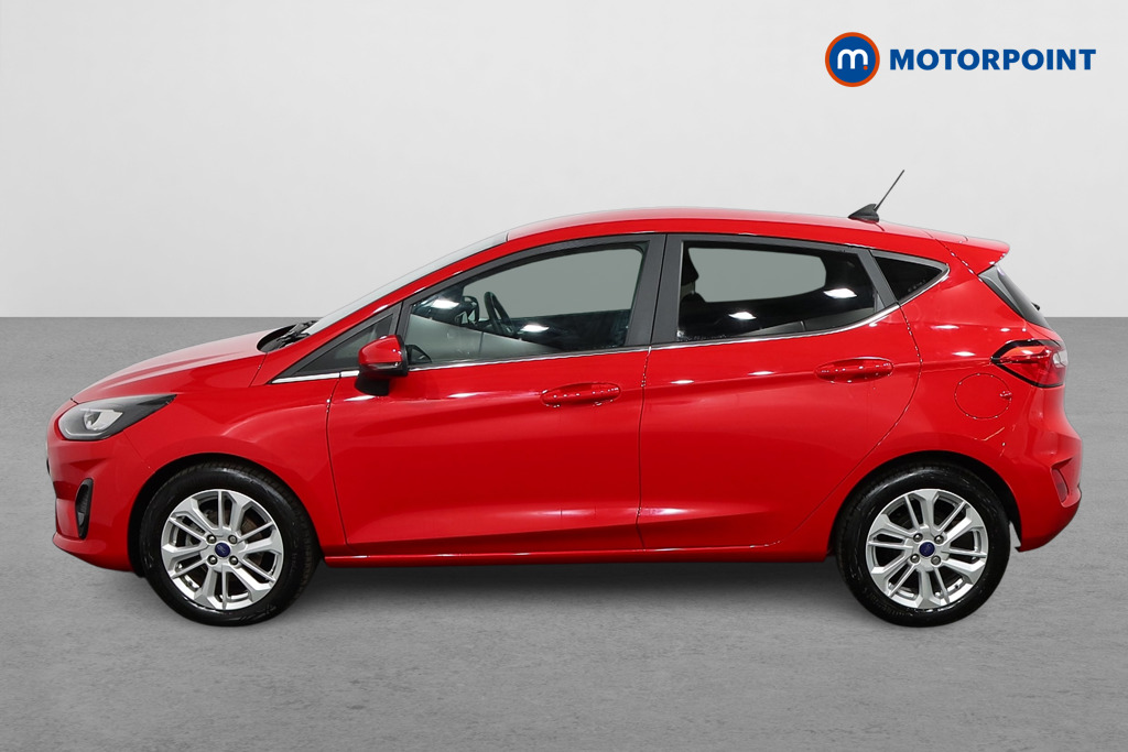 Ford Fiesta Titanium Manual Petrol-Electric Hybrid Hatchback - Stock Number (1481869) - Passenger side