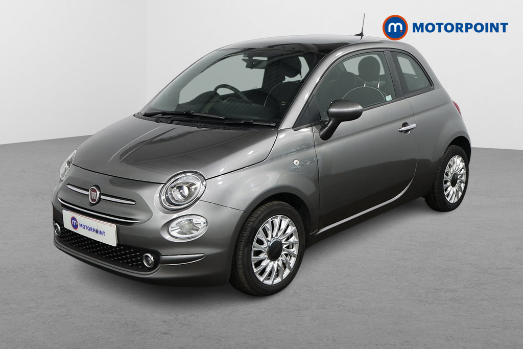 Fiat 500 Lounge Manual Petrol-Electric Hybrid Hatchback - Stock Number (1482631) - Passenger side front corner