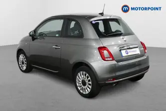 Fiat 500 Lounge Manual Petrol-Electric Hybrid Hatchback - Stock Number (1482631) - Passenger side rear corner