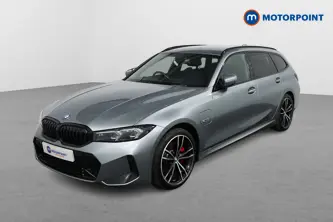 BMW 3 Series M Sport Automatic Petrol Plug-In Hybrid Estate - Stock Number (1482863) - Passenger side front corner