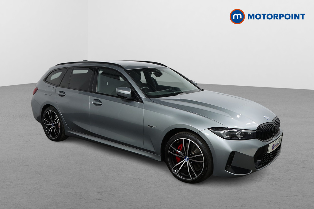 BMW 3 Series M Sport Automatic Petrol Plug-In Hybrid Estate - Stock Number (1482863) - Drivers side front corner