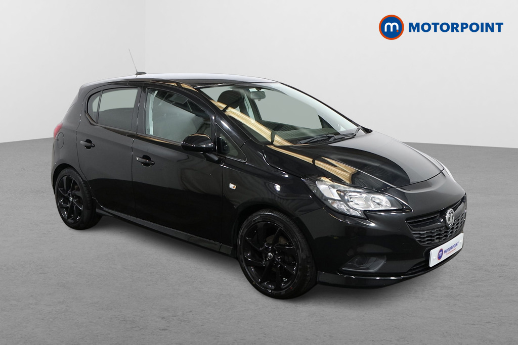 Vauxhall Corsa Sri Vx-Line Nav Black Manual Petrol Hatchback - Stock Number (1471824) - Drivers side front corner