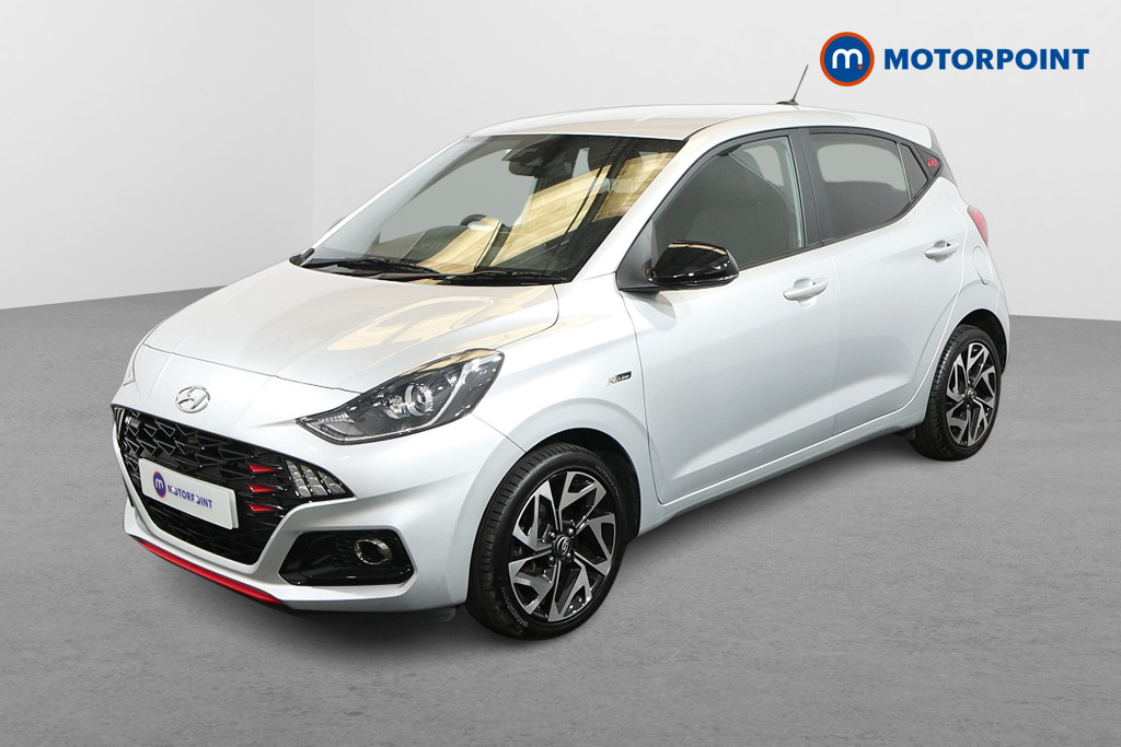 Hyundai I10 N Line Manual Petrol Hatchback - Stock Number (1478157) - Passenger side front corner