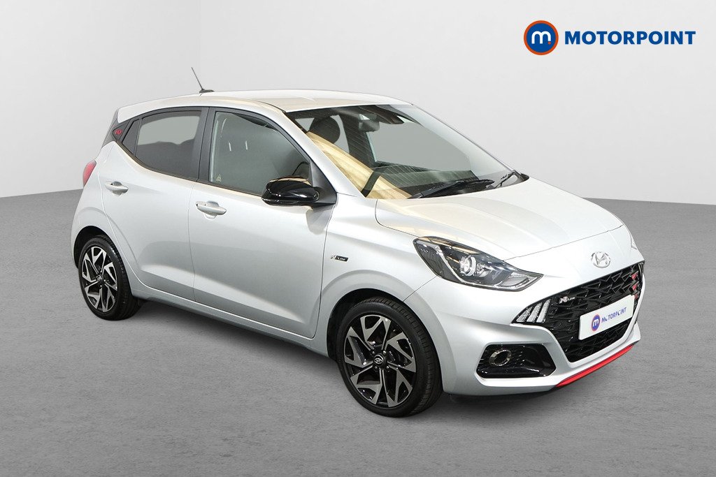 Hyundai I10 N Line Manual Petrol Hatchback - Stock Number (1478157) - Drivers side front corner