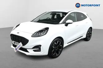 Ford Puma St-Line X Manual Petrol-Electric Hybrid SUV - Stock Number (1474850) - Passenger side front corner