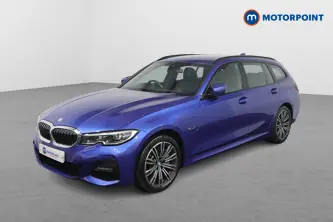 BMW 3 Series M Sport Automatic Petrol Plug-In Hybrid Estate - Stock Number (1481027) - Passenger side front corner