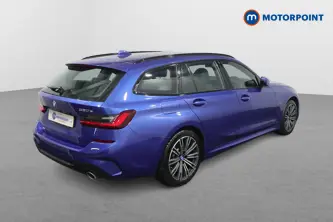 BMW 3 Series M Sport Automatic Petrol Plug-In Hybrid Estate - Stock Number (1481027) - Drivers side rear corner