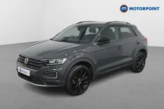 Volkswagen T-Roc Black Edition Manual Petrol SUV - Stock Number (1481032) - Passenger side front corner