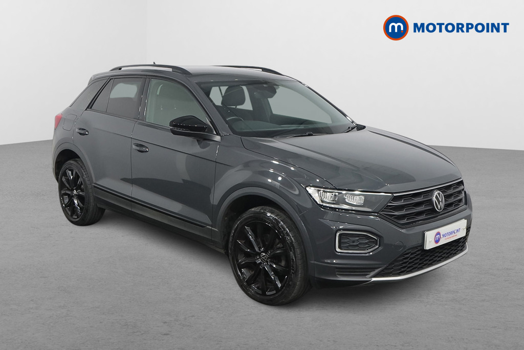 Volkswagen T-Roc Black Edition Manual Petrol SUV - Stock Number (1481032) - Drivers side front corner