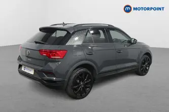 Volkswagen T-Roc Black Edition Manual Petrol SUV - Stock Number (1481032) - Drivers side rear corner