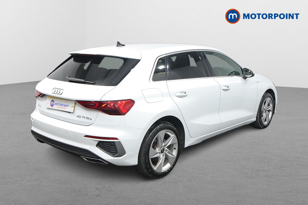 Audi A3 S Line Automatic Petrol Plug-In Hybrid Hatchback - Stock Number (1481034) - Drivers side rear corner