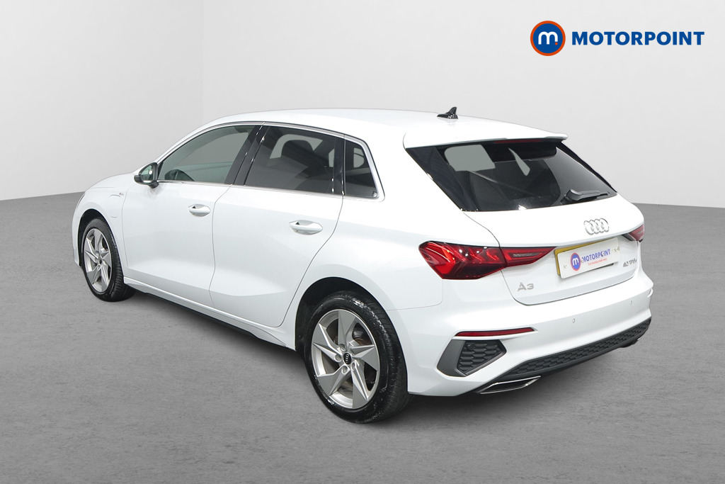 Audi A3 S Line Automatic Petrol Plug-In Hybrid Hatchback - Stock Number (1481034) - Passenger side rear corner