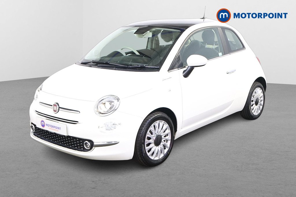 Fiat 500 Dolcevita Manual Petrol-Electric Hybrid Hatchback - Stock Number (1481178) - Passenger side front corner