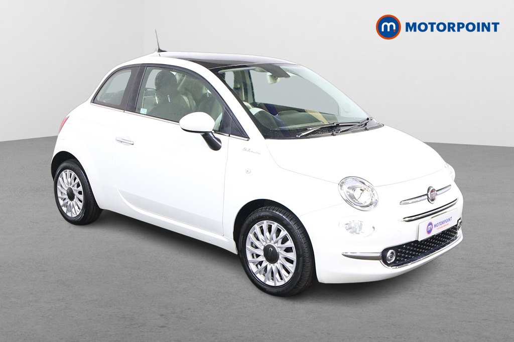 Fiat 500 Dolcevita Manual Petrol-Electric Hybrid Hatchback - Stock Number (1481178) - Drivers side front corner