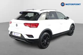 Volkswagen T-Roc Black Edition Manual Petrol SUV - Stock Number (1482793) - Drivers side rear corner