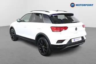 Volkswagen T-Roc Black Edition Manual Petrol SUV - Stock Number (1482793) - Passenger side rear corner