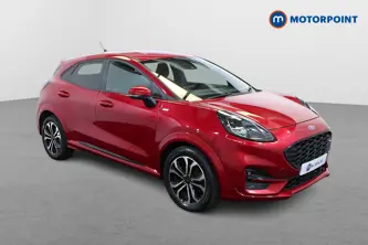 Ford Puma St-Line Manual Petrol-Electric Hybrid SUV - Stock Number (1475009) - Drivers side front corner