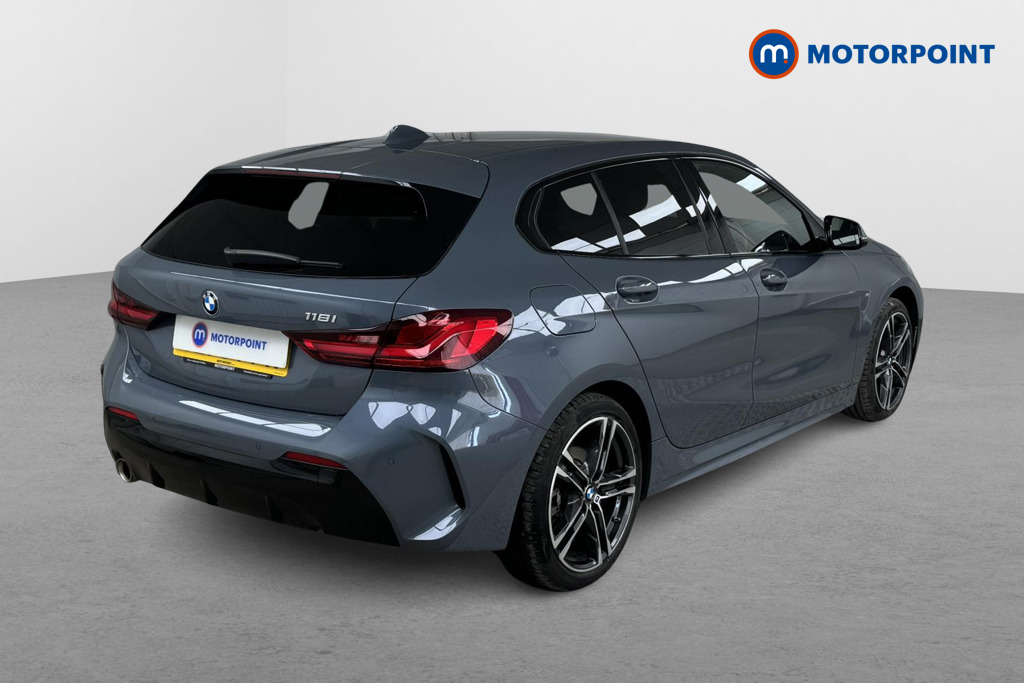 BMW 1 Series M Sport Automatic Petrol Hatchback - Stock Number (1478224) - Drivers side rear corner