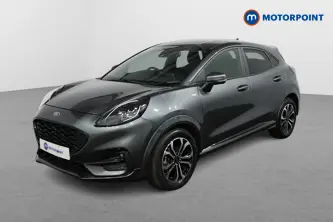 Ford Puma St-Line Manual Petrol-Electric Hybrid SUV - Stock Number (1482443) - Passenger side front corner