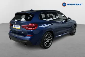 BMW X3 M Sport Automatic Diesel SUV - Stock Number (1479878) - Drivers side rear corner