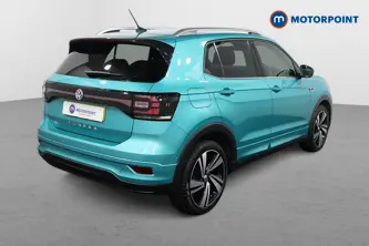 Volkswagen T-Cross R-Line Automatic Diesel SUV - Stock Number (1480201) - Drivers side rear corner