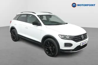 Volkswagen T-Roc Black Edition Manual Petrol SUV - Stock Number (1481038) - Drivers side front corner