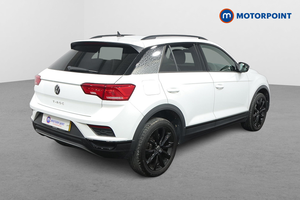 Volkswagen T-Roc Black Edition Manual Petrol SUV - Stock Number (1481038) - Drivers side rear corner