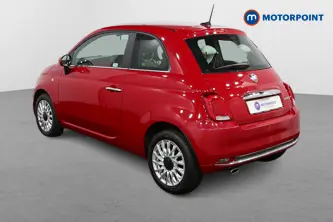 Fiat 500 Dolcevita Manual Petrol-Electric Hybrid Hatchback - Stock Number (1481276) - Passenger side rear corner