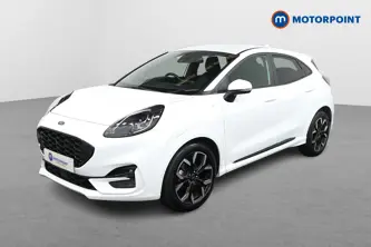 Ford Puma St-Line X Manual Petrol-Electric Hybrid SUV - Stock Number (1481344) - Passenger side front corner