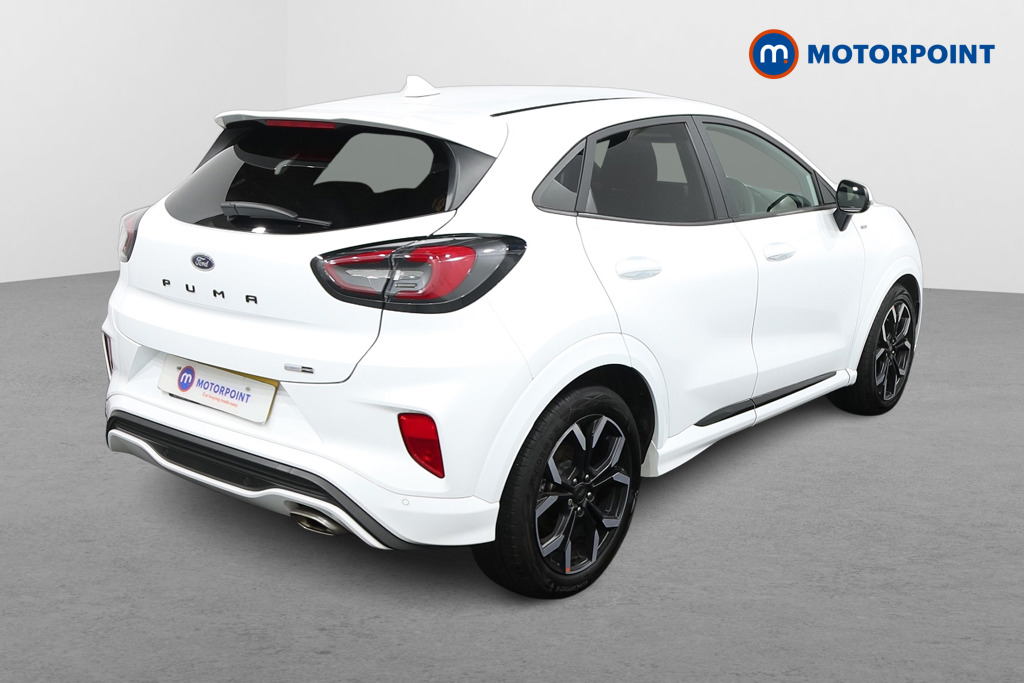 Ford Puma St-Line X Manual Petrol-Electric Hybrid SUV - Stock Number (1481344) - Drivers side rear corner