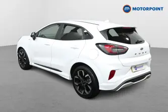 Ford Puma St-Line X Manual Petrol-Electric Hybrid SUV - Stock Number (1481344) - Passenger side rear corner