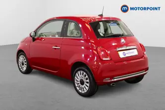 Fiat 500 Lounge Manual Petrol Hatchback - Stock Number (1482143) - Passenger side rear corner