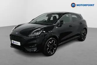 Ford Puma St-Line X Manual Petrol-Electric Hybrid SUV - Stock Number (1482599) - Passenger side front corner