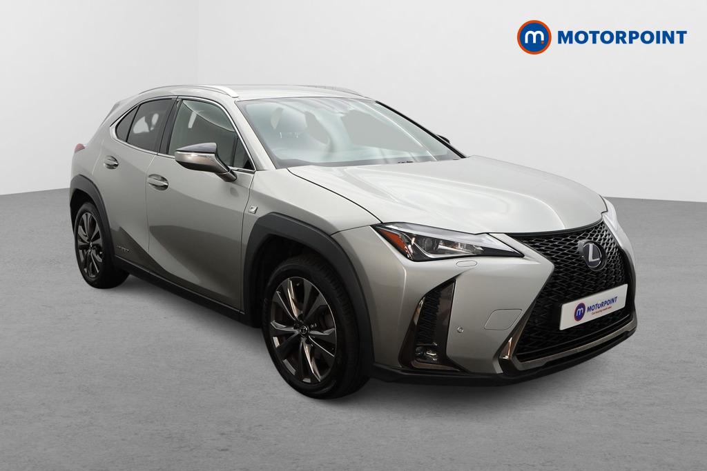 Lexus UX F-Sport Automatic Petrol-Electric Hybrid SUV - Stock Number (1482609) - Drivers side front corner