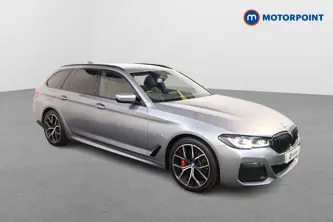 BMW 5 Series M Sport Automatic Petrol Plug-In Hybrid Estate - Stock Number (1482780) - Drivers side front corner