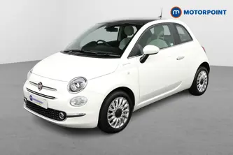 Fiat 500 Dolcevita Manual Petrol-Electric Hybrid Hatchback - Stock Number (1432276) - Passenger side front corner